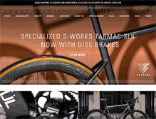 Tablet Screenshot of bespokecycling.com